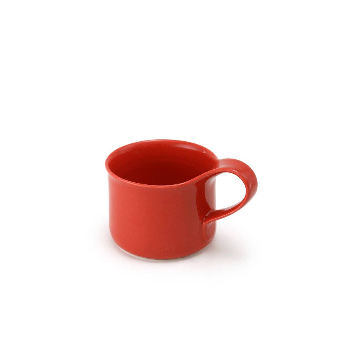 6.8 Oz - Tomato Ceramic Cafe Mug