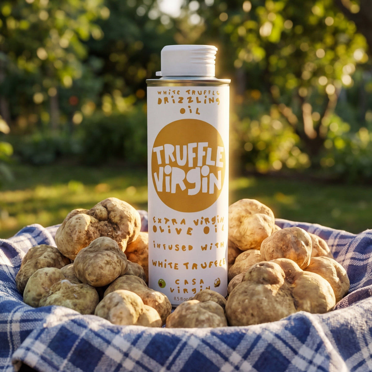 Truffle Virgin — White Truffle Drizzling Olive Oil