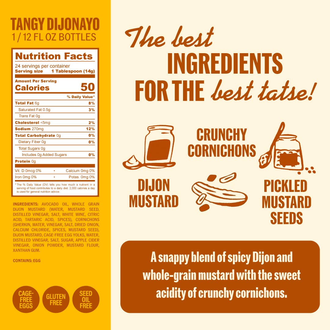 Tangy Dijonayo - 12oz