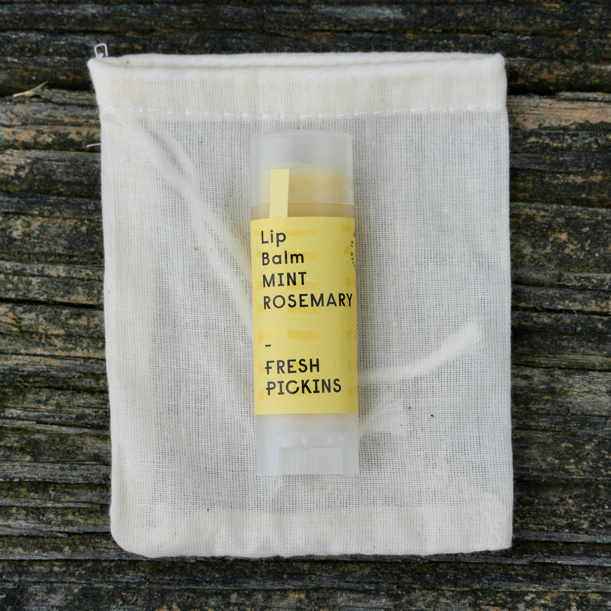 Beeswax Lip Balm | Mint Rosemary | Natural (0.15oz)
