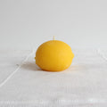 Large Lemon Beeswax Candle