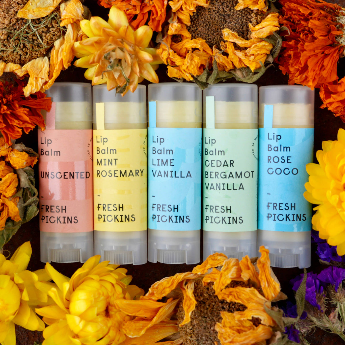 Beeswax Lip Balm | Cedar Bergamot Vanilla | Natural (0.15oz)