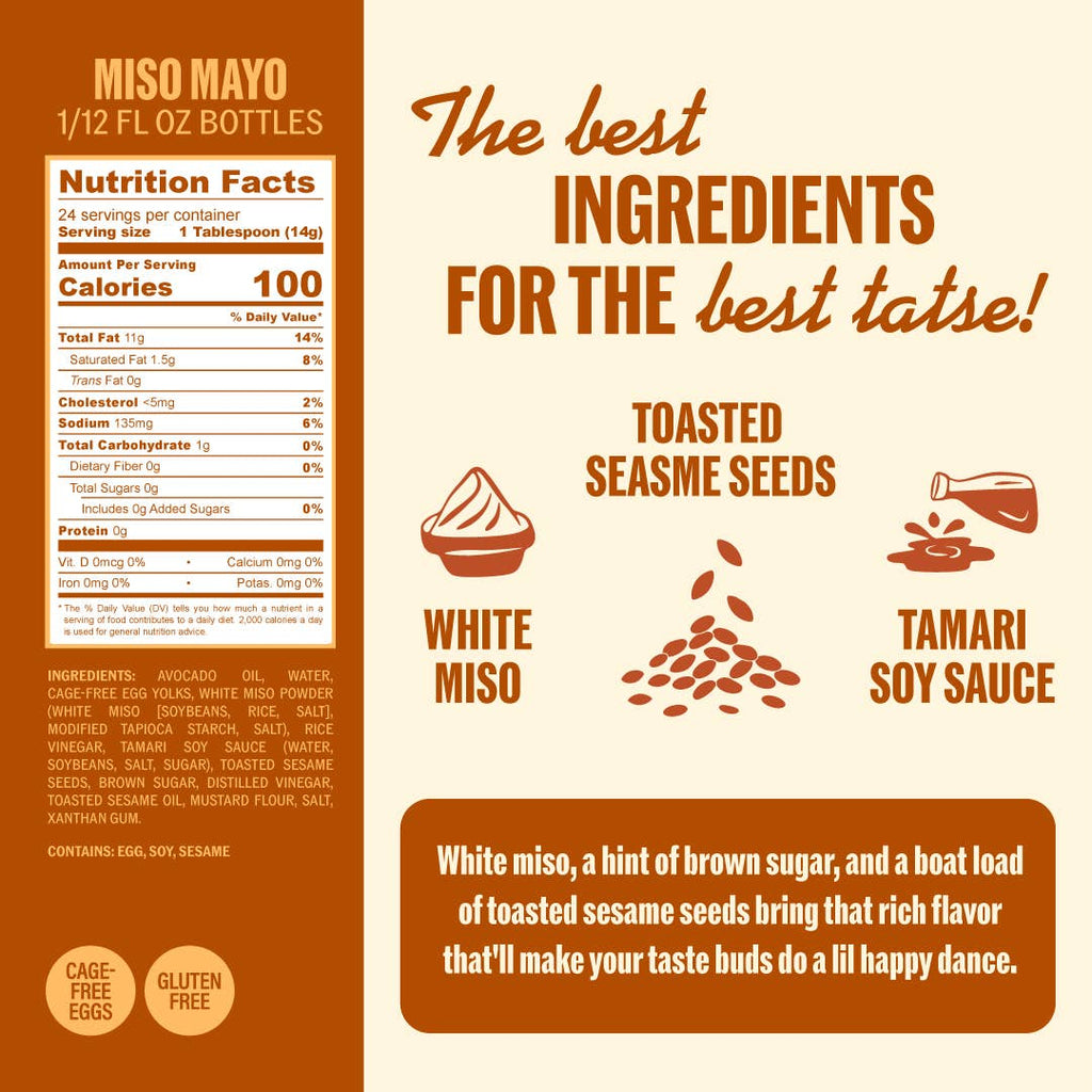 Miso Mayo - 12oz
