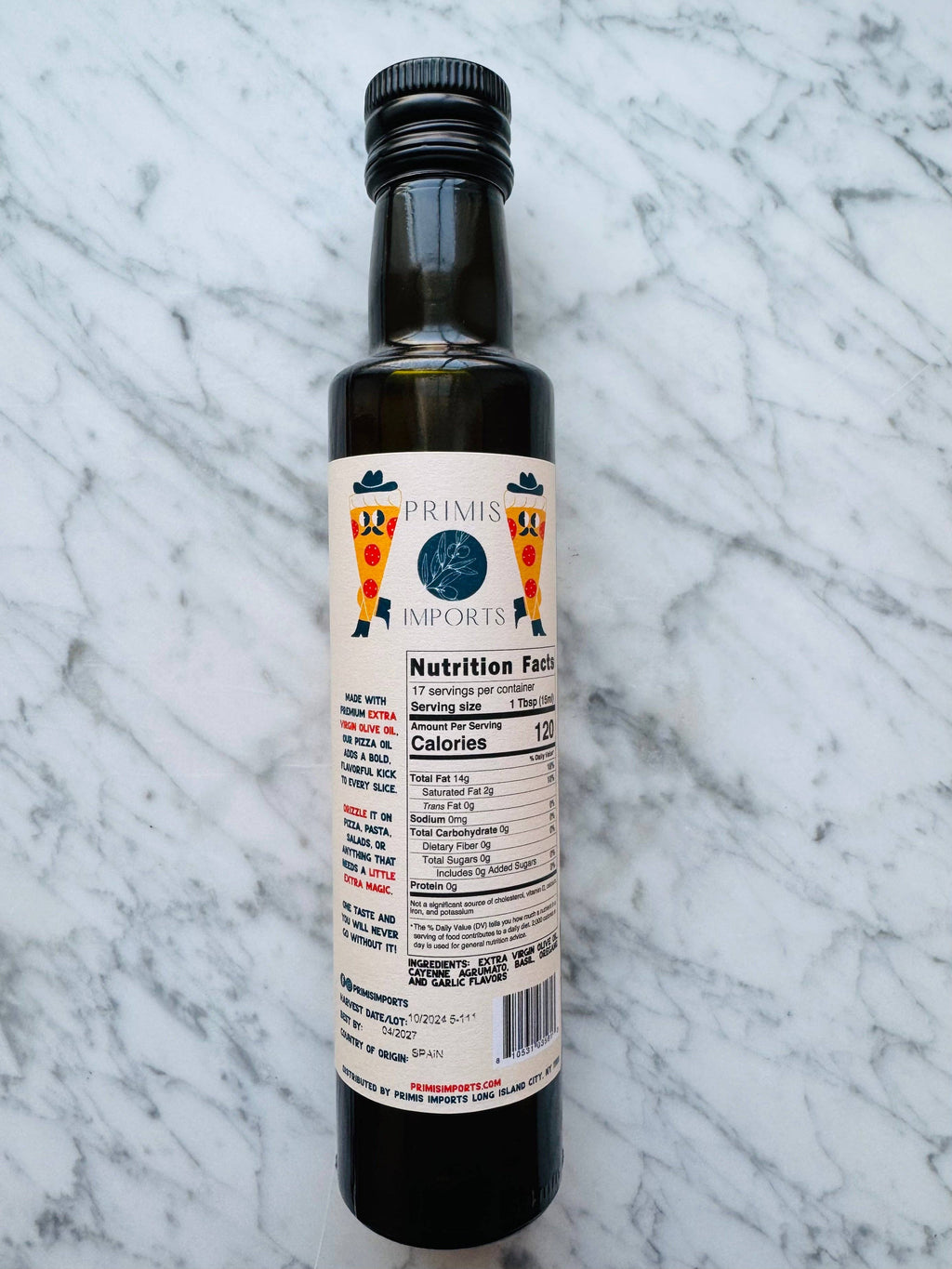 Pizza Oil - Cayenne & Herb Infused Olive Oil
