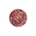 Splatter Enamelware Flat Salad Plate