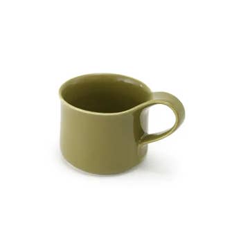 6.8 Oz - Khaki Ceramic Cafe Mug