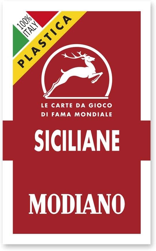 Modiano Italian Sicilian Regional Playing Cards
