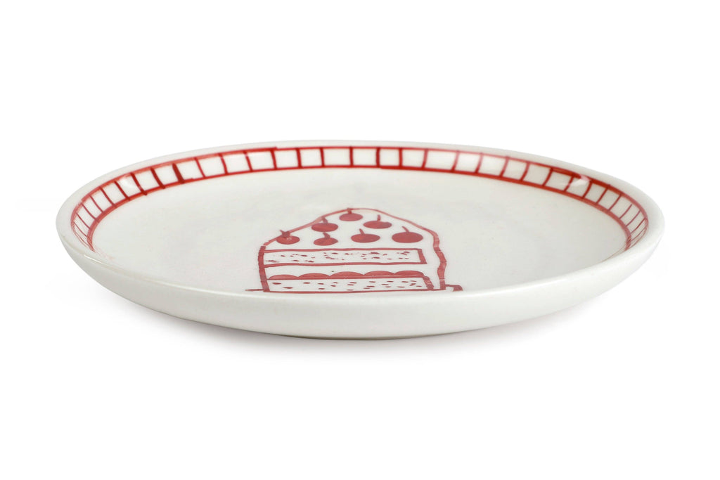 Dessert Plates | Handpainted Ceramic | 7 in
