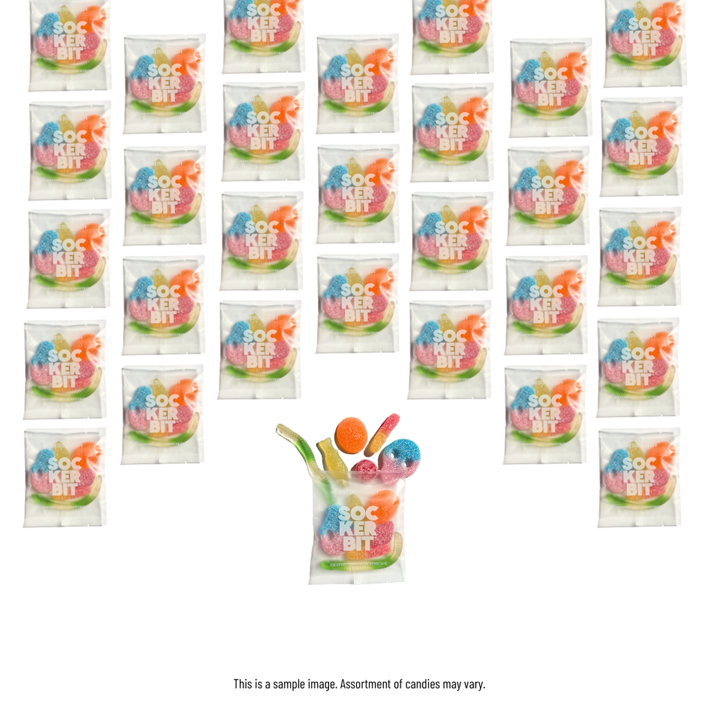 Single Serving Sockerbit Candy Bag