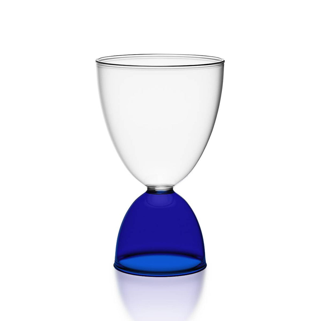 Classic clear + dark blue