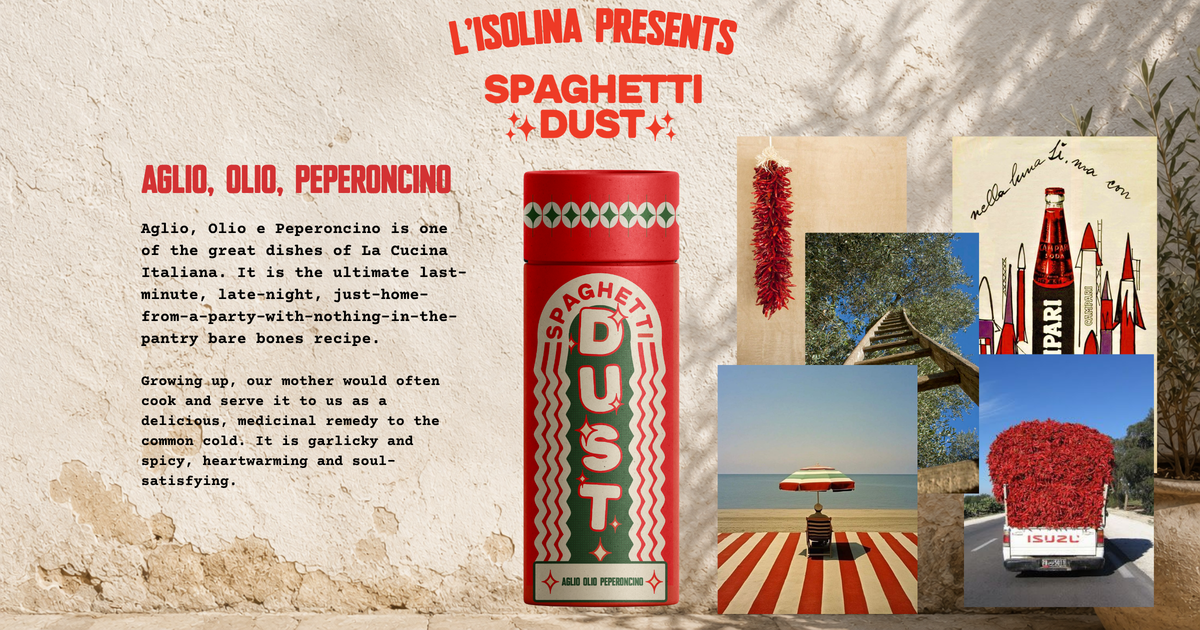 Spaghetti Dust - Aglio, Olio, e Peperoncino Blend