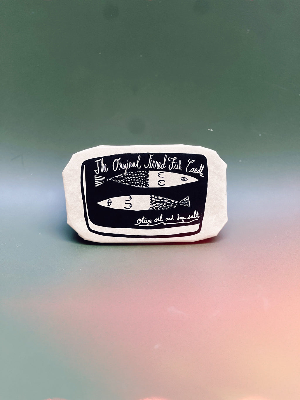 Olive Oil & Sea Salt Tinned Fish Candle