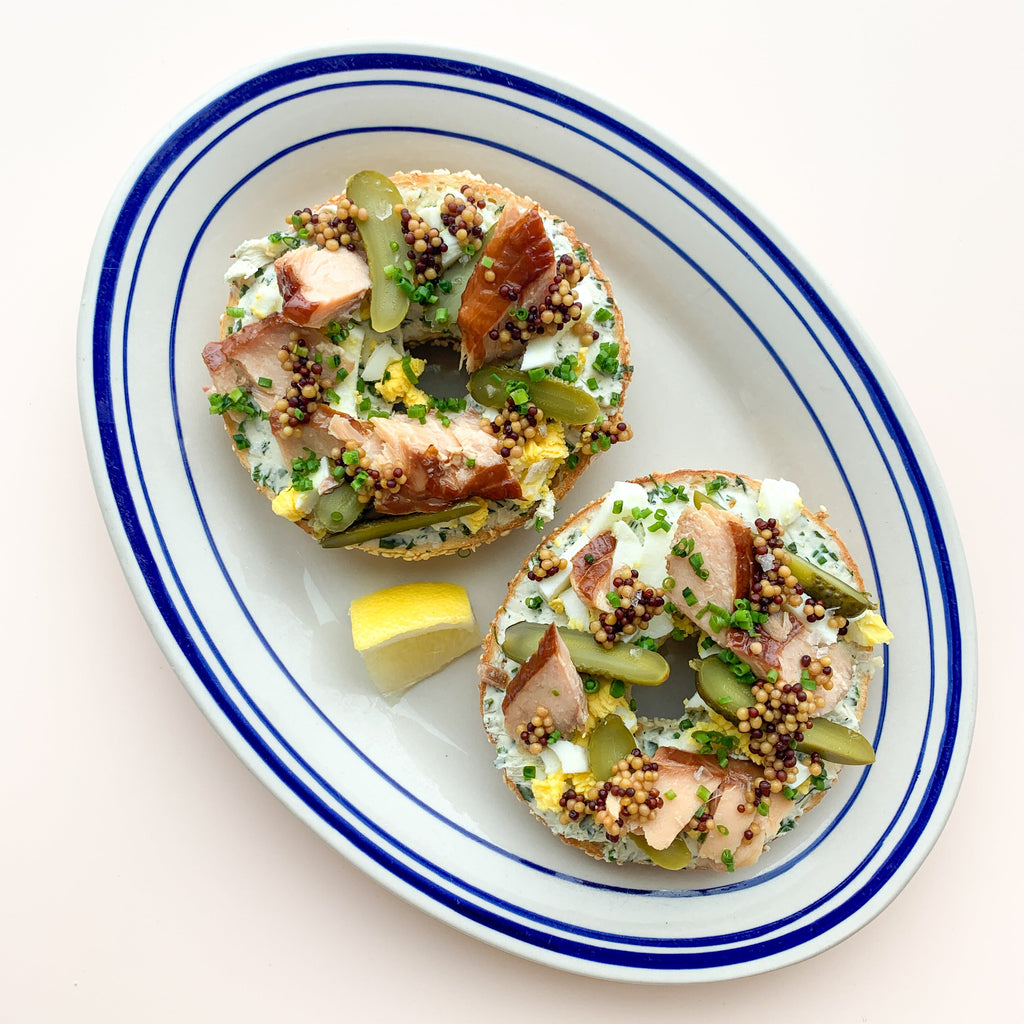 Fishwife Smoked Salmon served