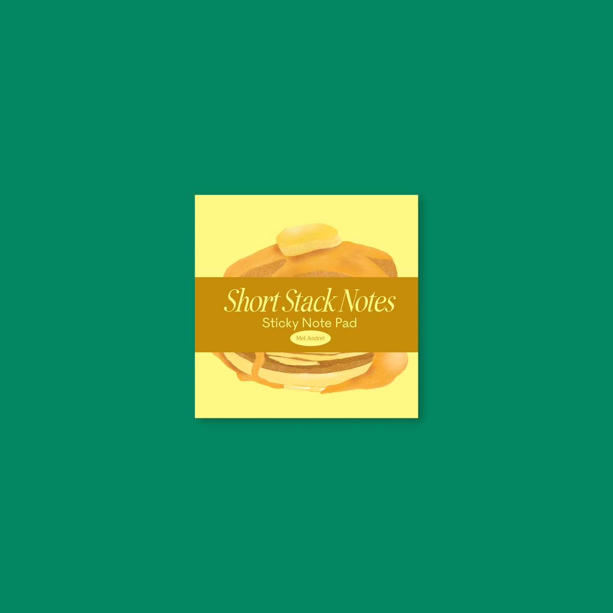 Short Stack Pancake Sticky Notes