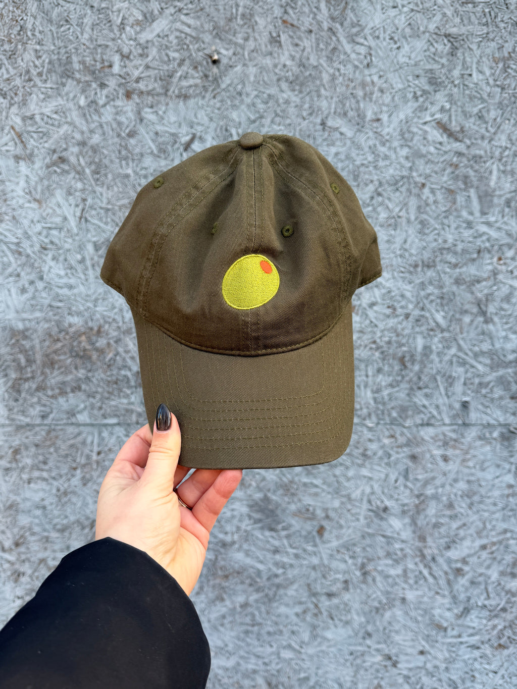 Olive Baseball Cap/Dad Hat