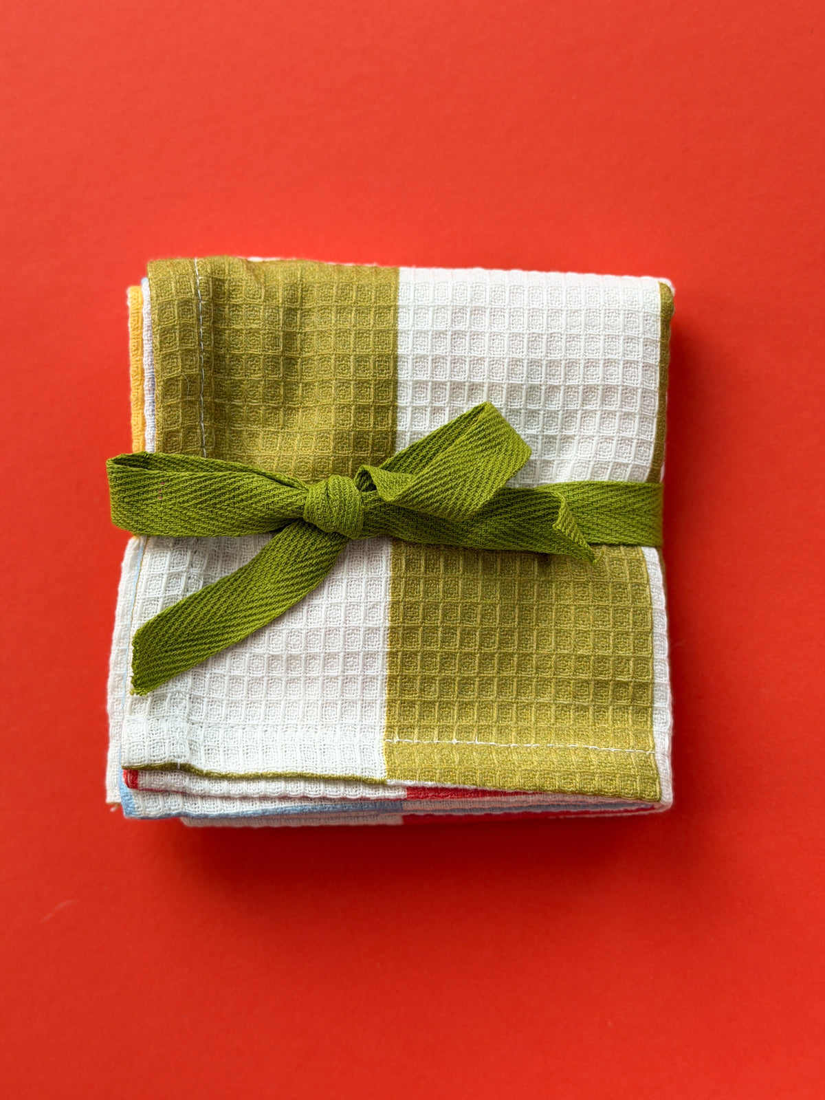 Waffle Tea Towel - Potluck