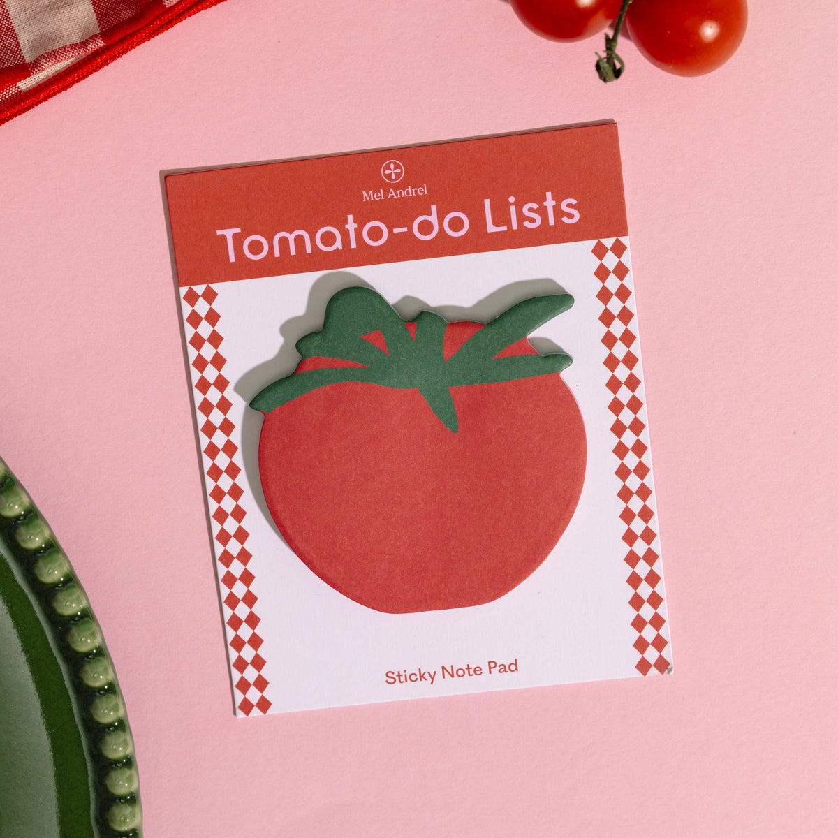 Tomato-do List Food-shaped Sticky Notes