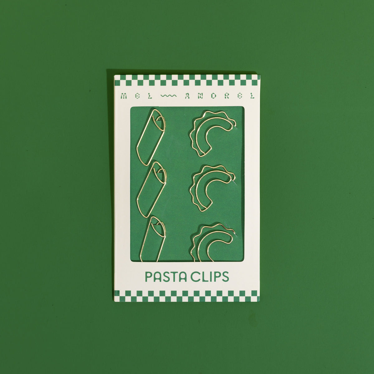 Pasta Paper Clips - Creste di Gallo + Penne