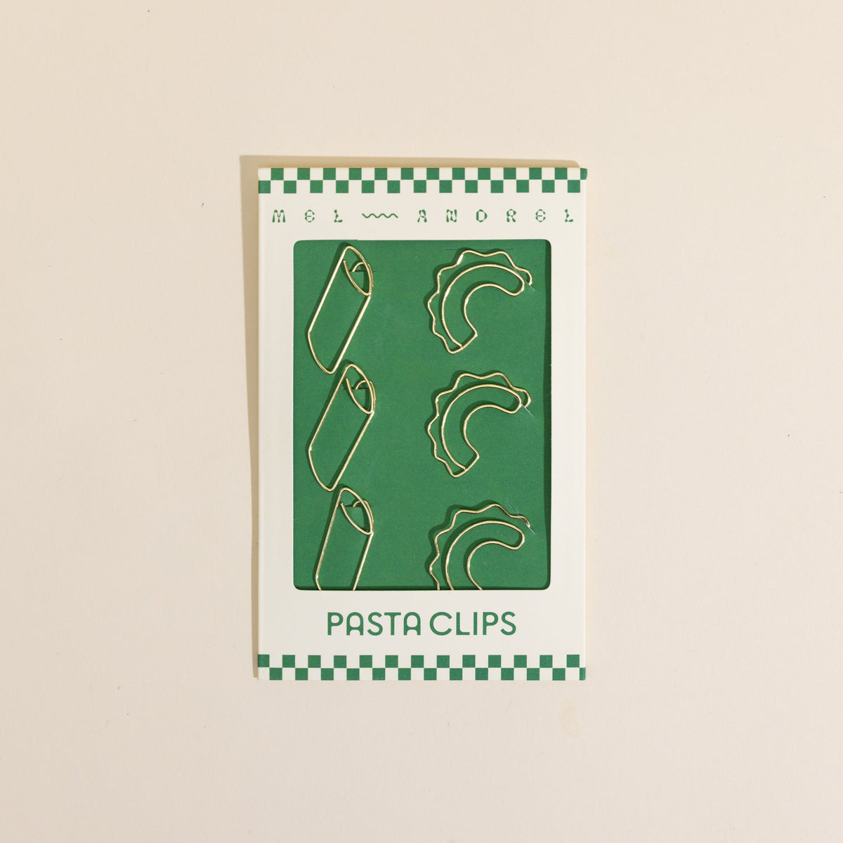 Pasta Paper Clips - Creste di Gallo + Penne