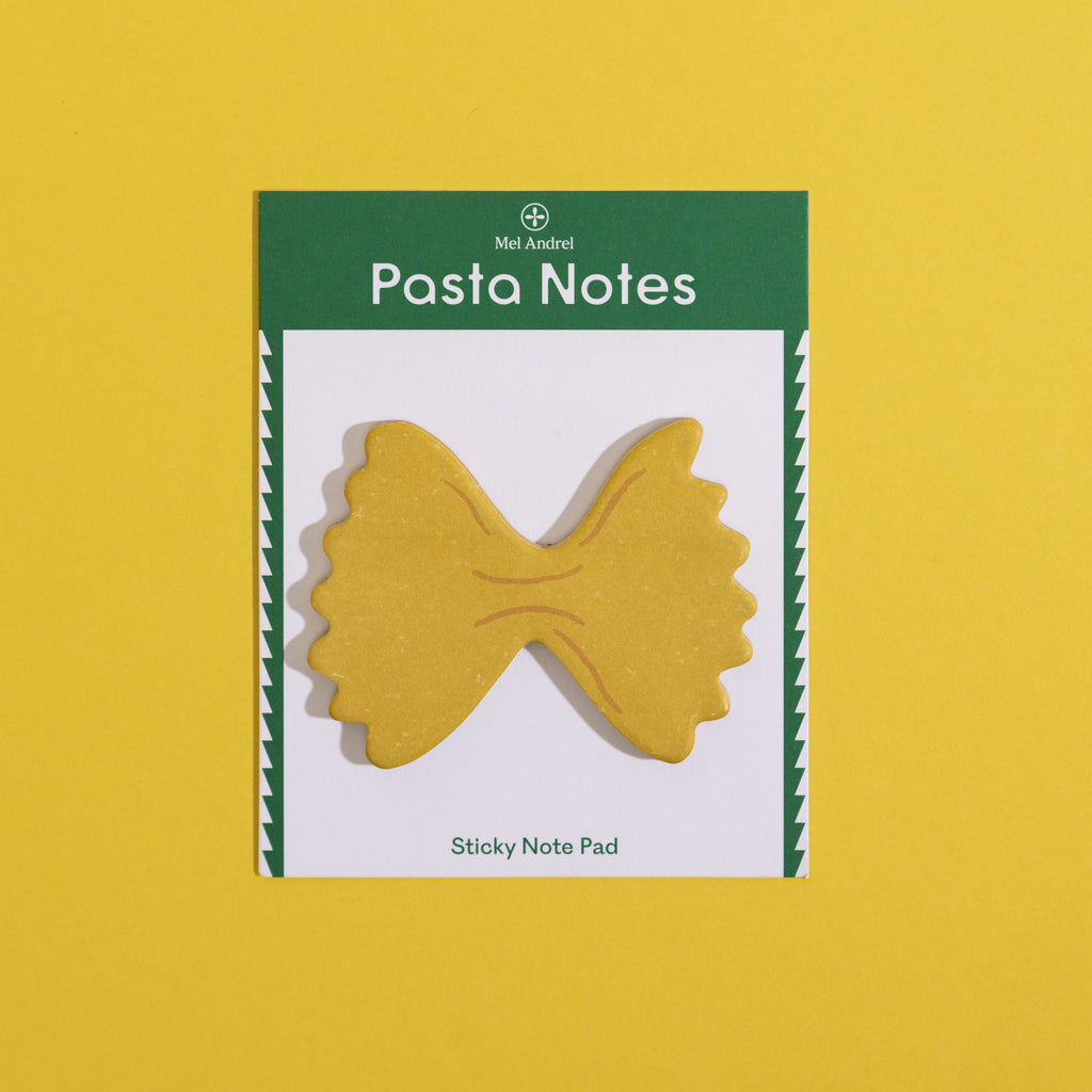 Farfalle Pasta Food-shaped Sticky Notes