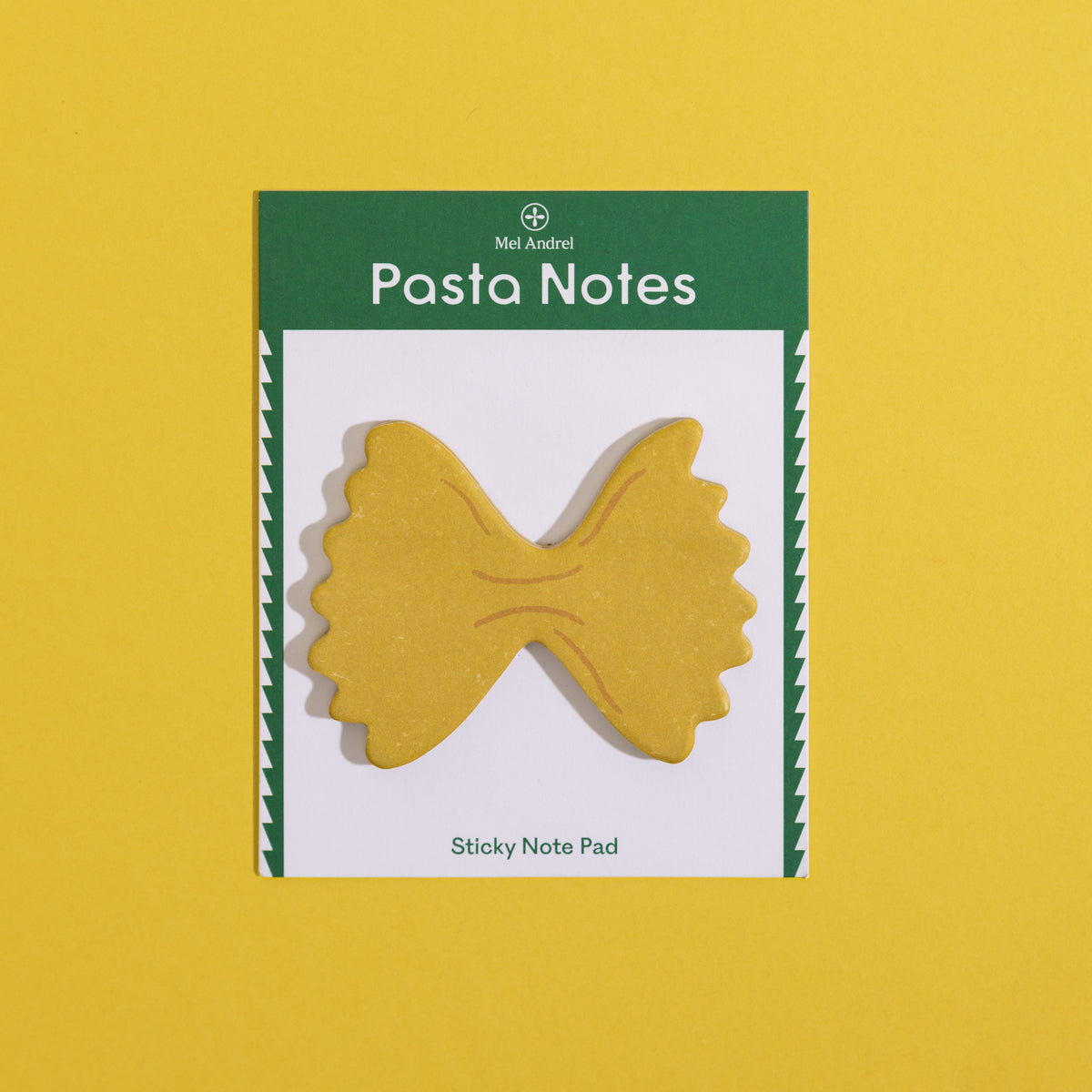 Farfalle Pasta Food-shaped Sticky Notes