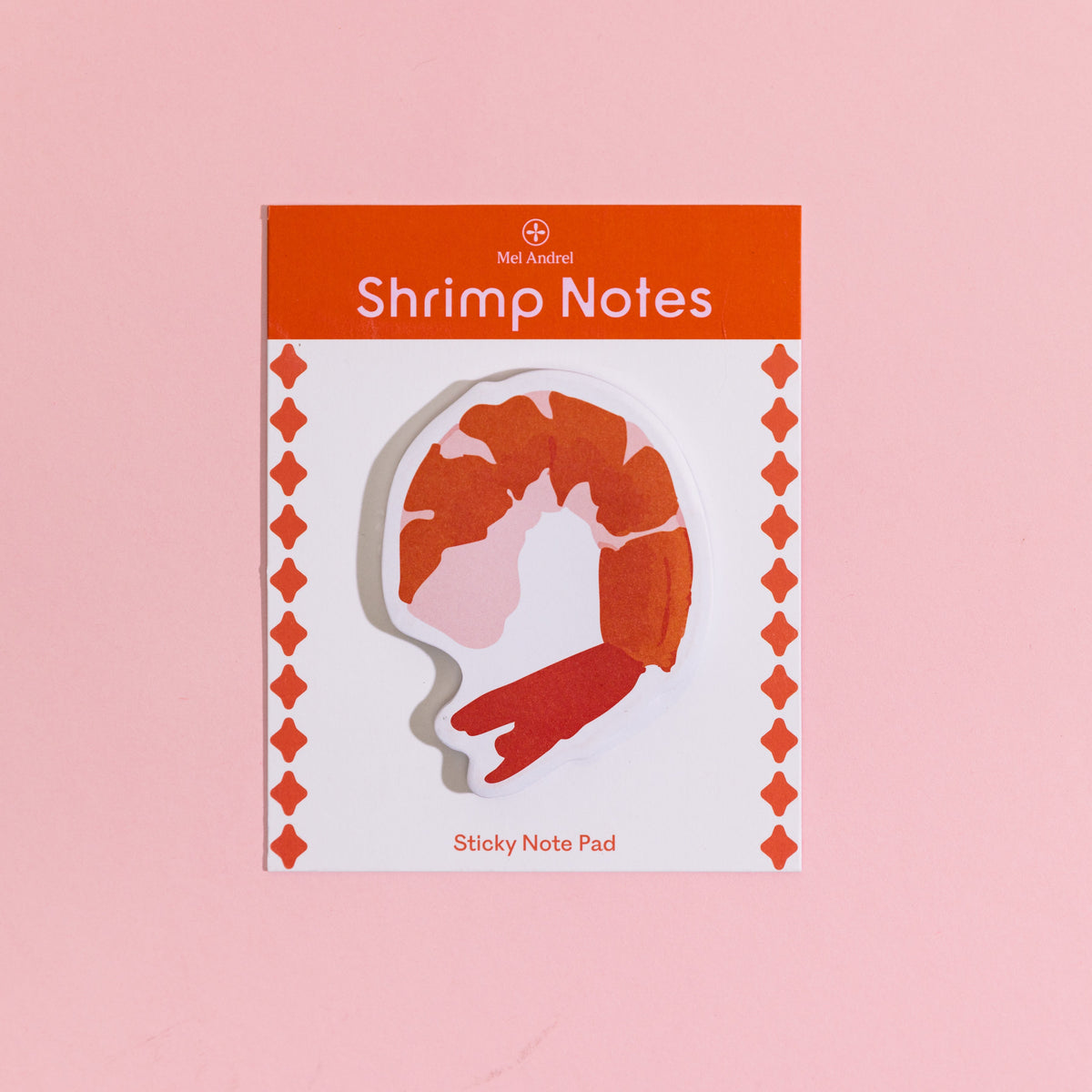 Shrimp Food-shaped Sticky Notes