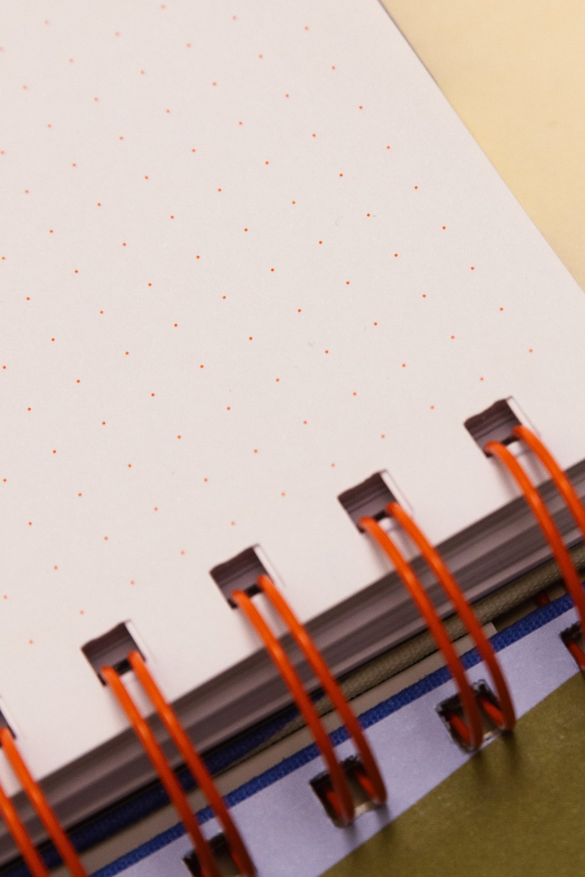 Mediterranean Stripes A5 Dot Grid Notebook