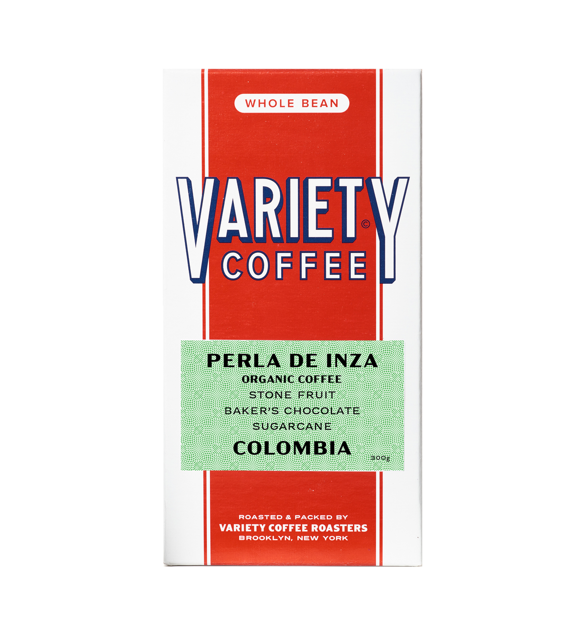Perla de Inzá Organic 300g box from Variety Coffee