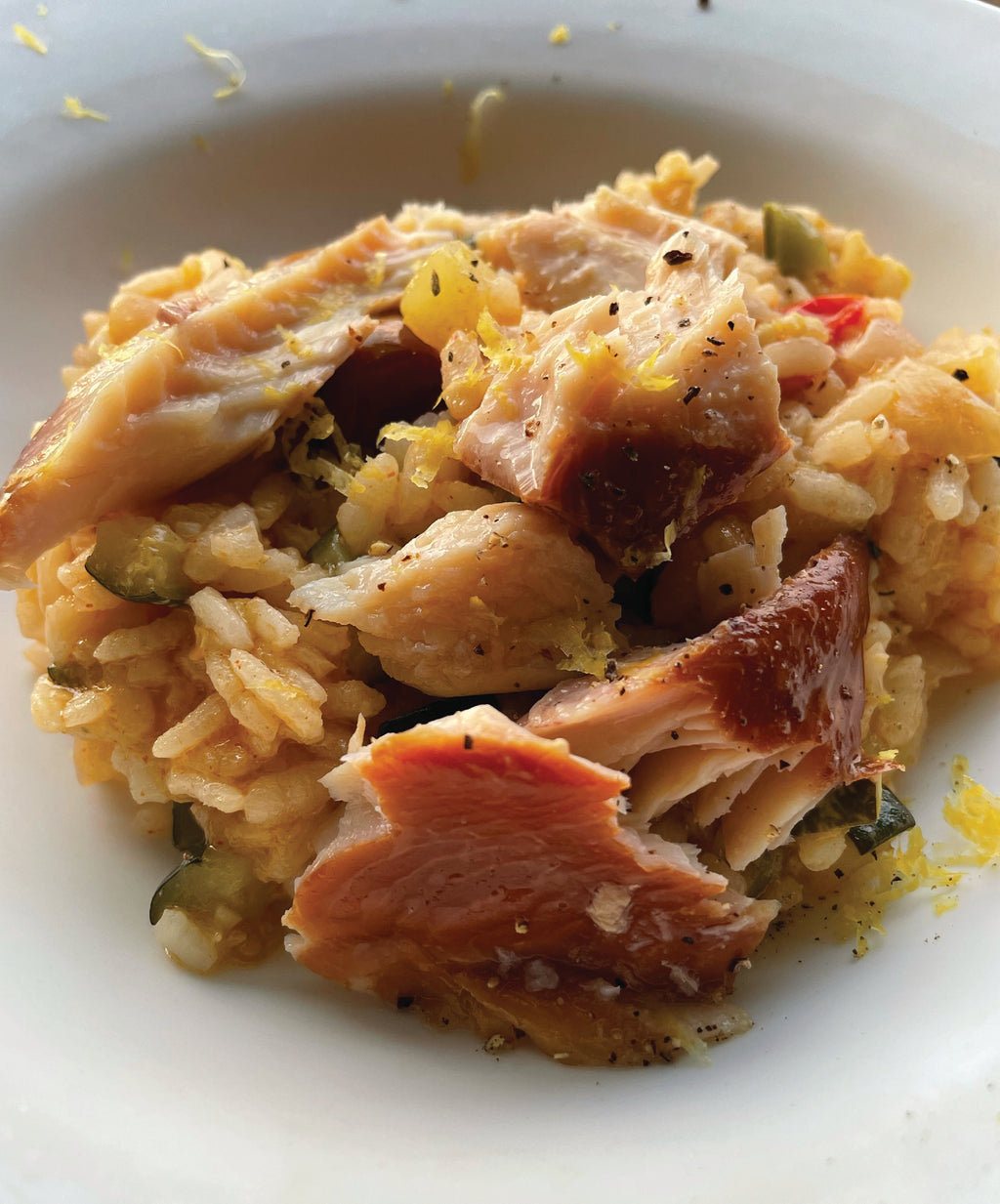 Minnow Smoked Trout open tin