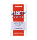 Lucky Shot Espresso 300g box from Variety Coffee