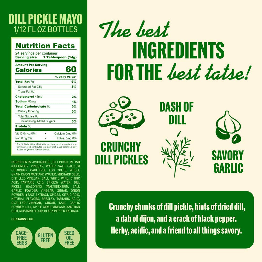 Dill Pickle Mayo - 12oz