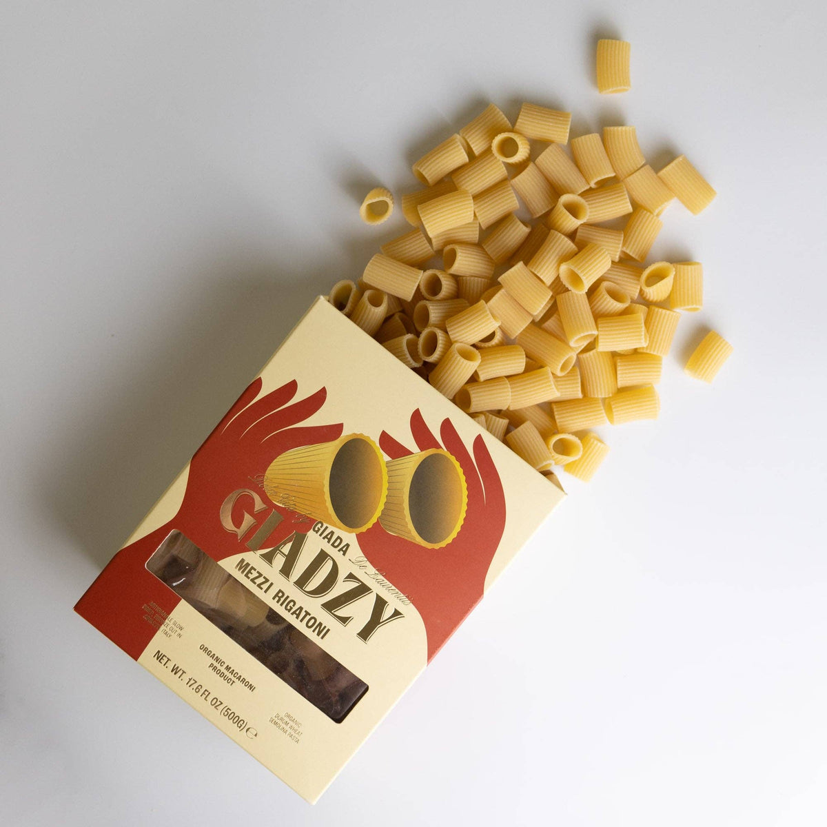 Organic Mezzi Rigatoni Pasta
