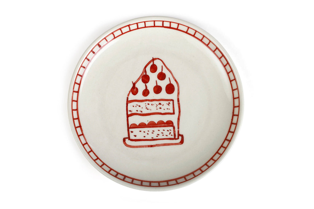 Dessert Plates | Handpainted Ceramic | 7 in