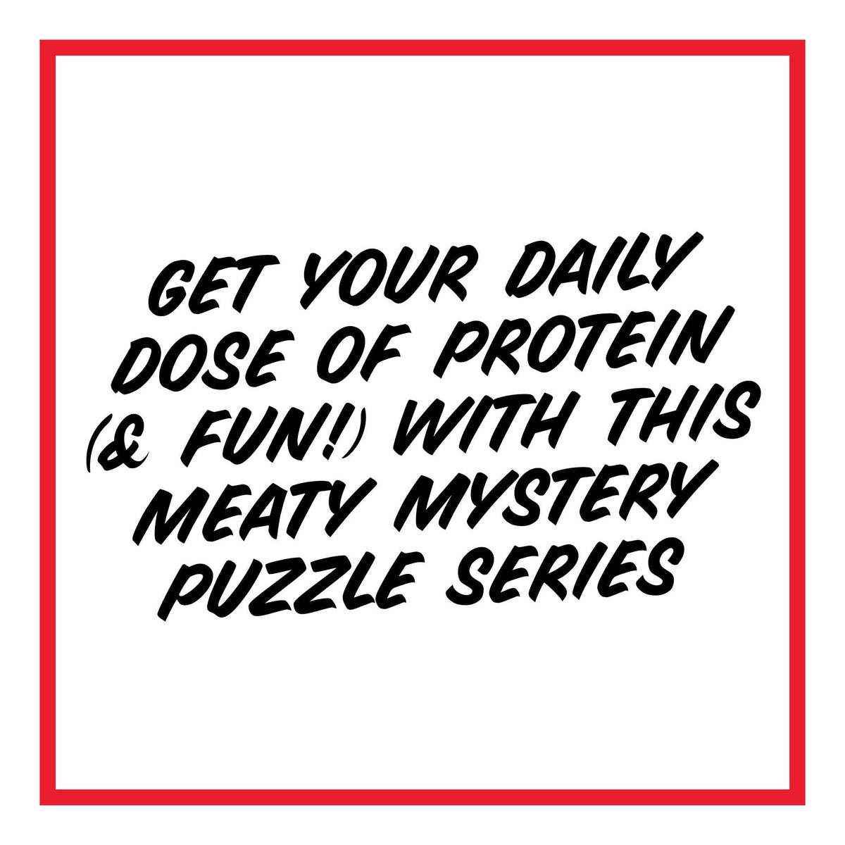 Mystery Meat Mini Puzzle