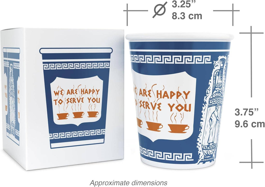 NY New York Coffee Cup | Ceramic | Anthora | 10oz