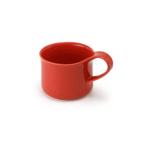6.8 Oz - Tomato Ceramic Cafe Mug