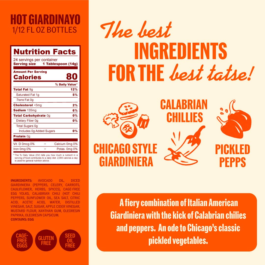 Hot Giardinayo - 12oz