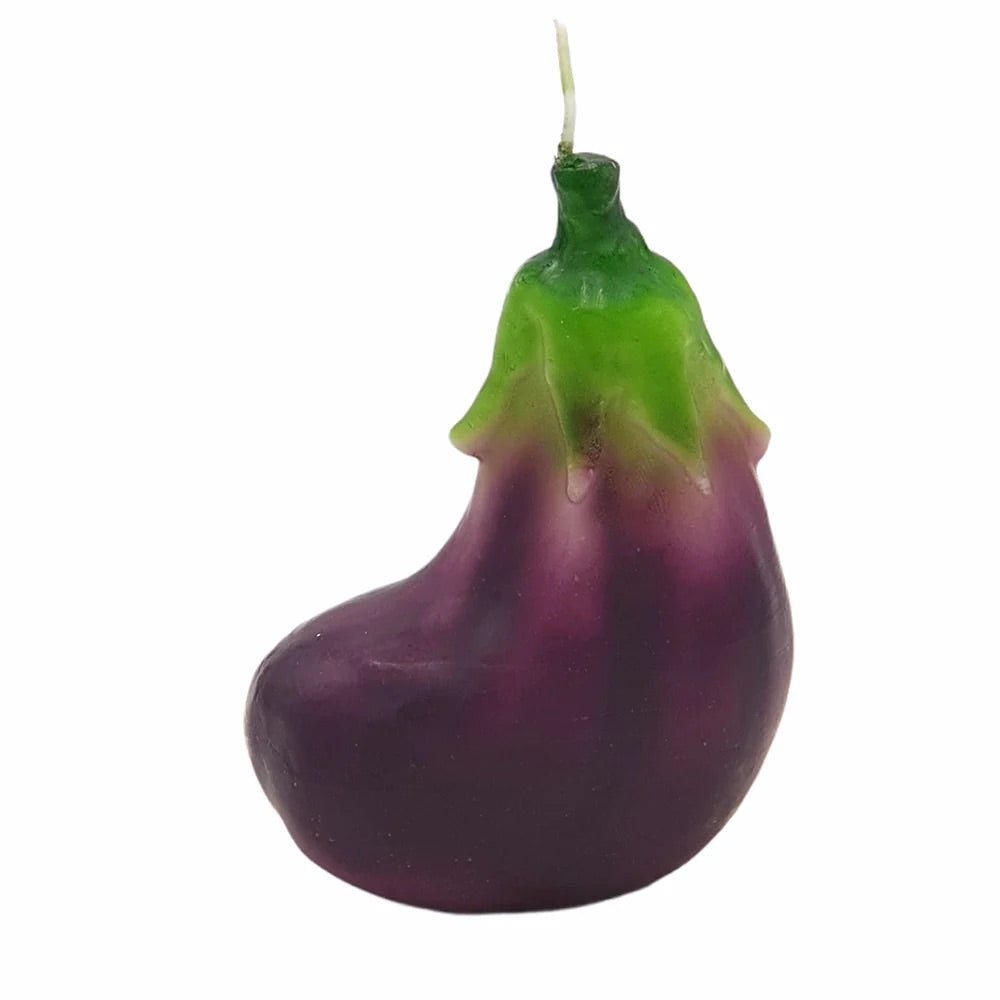 Melanzana in Piedi (Eggplant) Candle