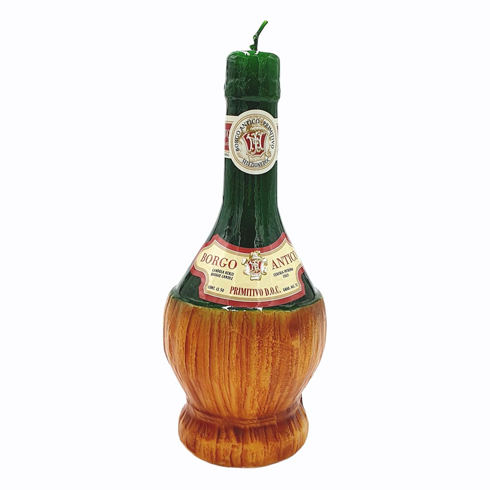 Fiaschetto Vino Wine Bottle Candle